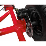 Detská bugina MUD MONSTER 98 cm3 - červená